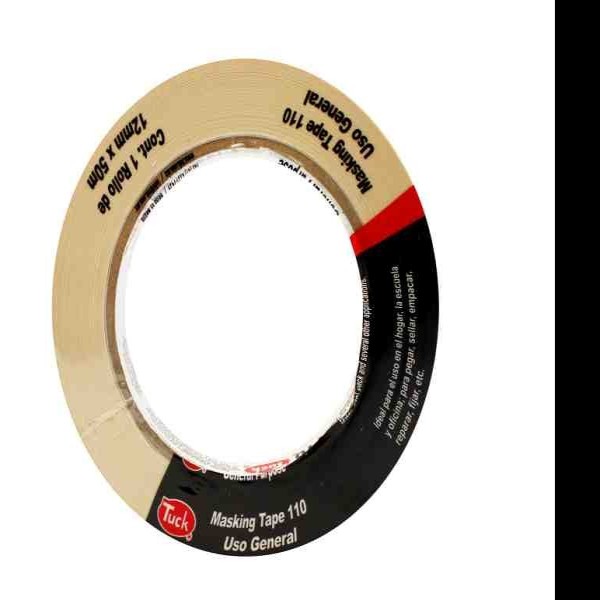 CINTA MASKING TAPE 12X50M. 110 TUK BOLSA NGA.USO GRAL.72